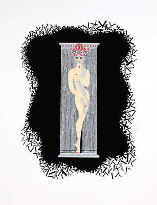 Эрте (Тыртов Роман Петрович). Numbers (Серия «Цифры» от 0 до 9) 